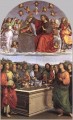 La Coronación de la Virgen Oddi altar del maestro renacentista Rafael